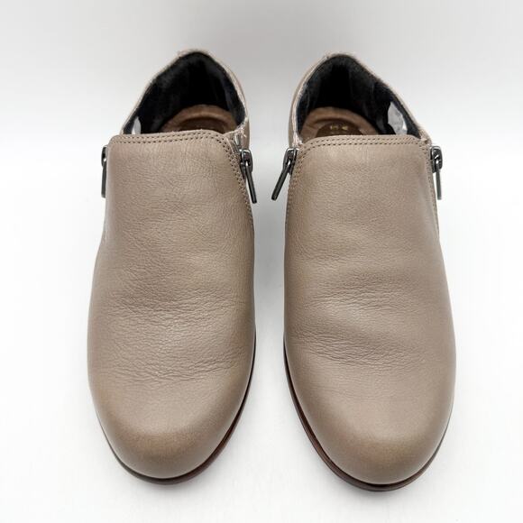 Naot Womens Autan Shoes EU 35 US 4M Gray Leather Flats Slip On Loafers - Picture 6 of 12